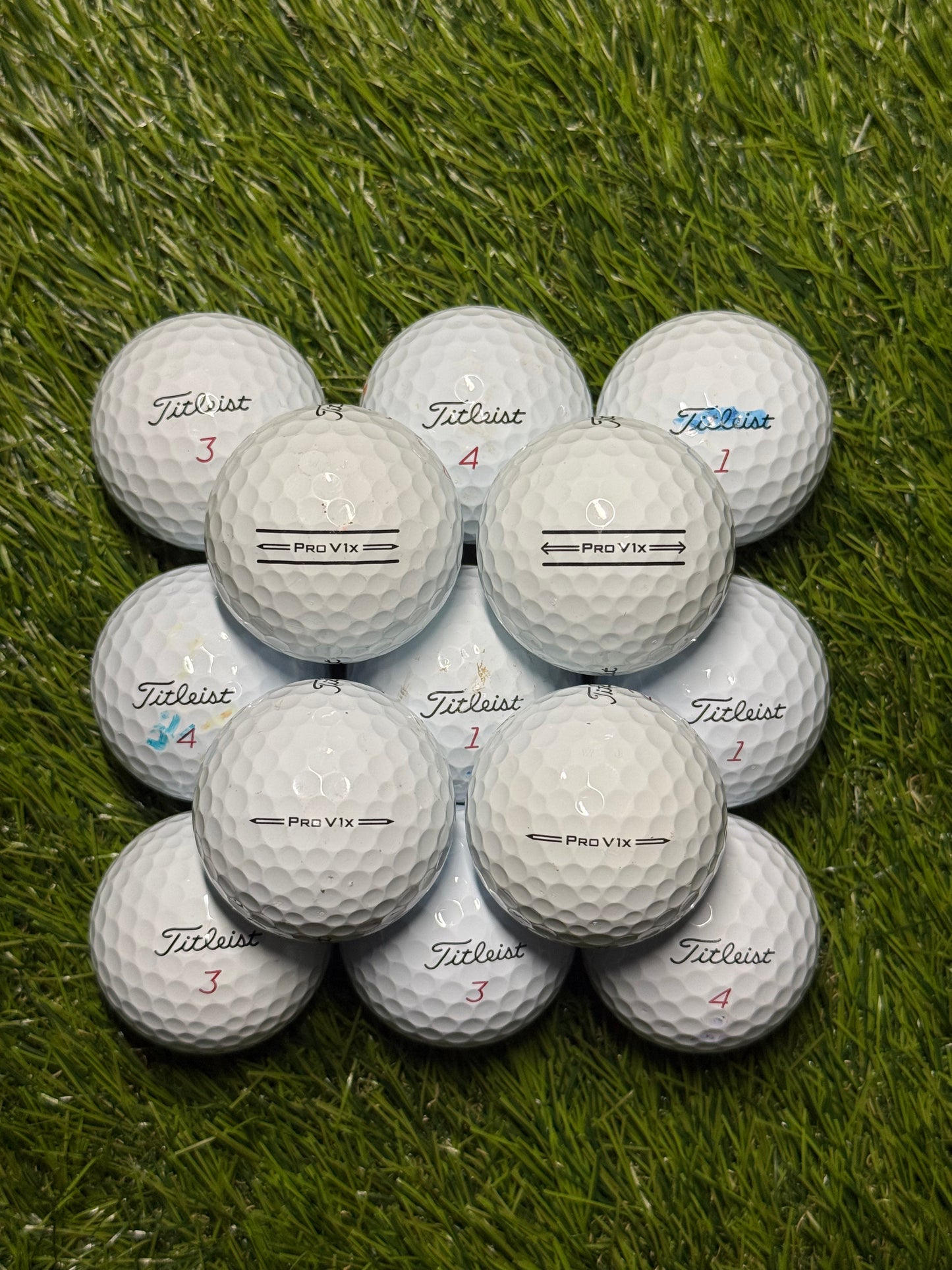 Titleist ProV1x Golf Balls - A/Pearl Grade