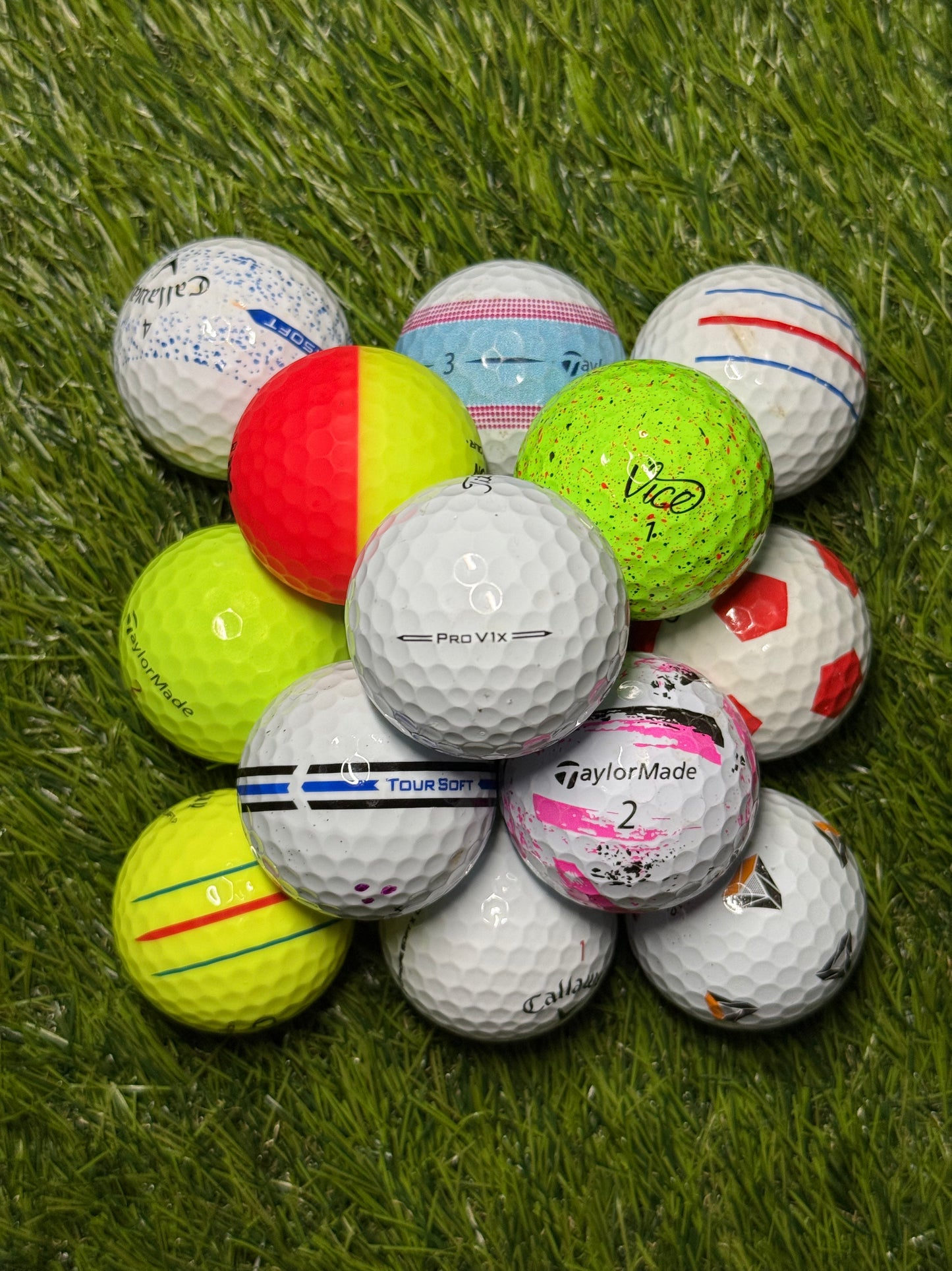 Premium Golf Ball Mix - A/Pearl Grade