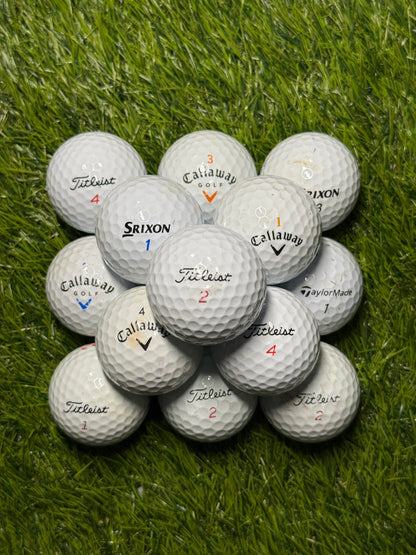 Premium Brand Golf Ball Mix - B Grade