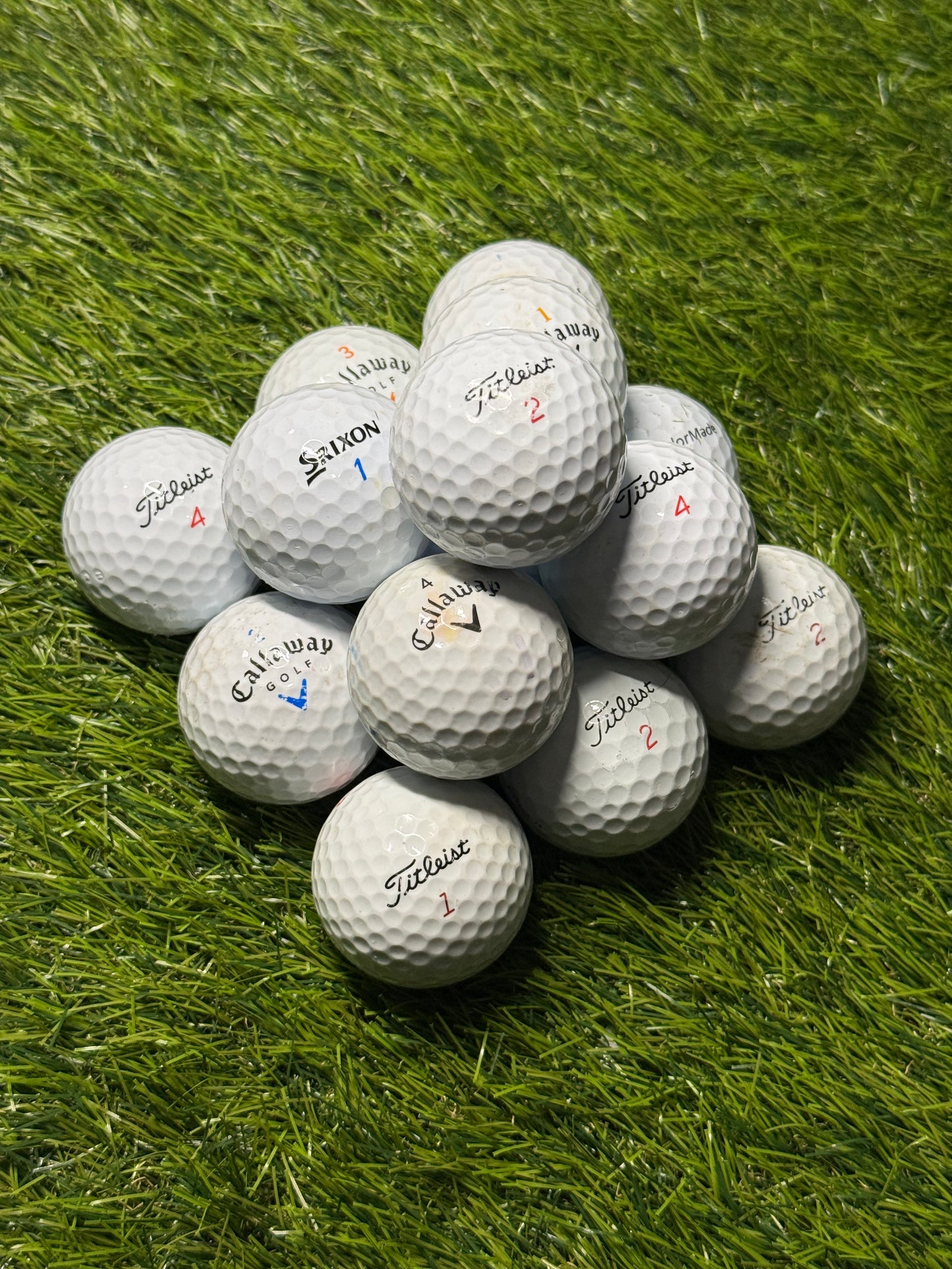 Premium Brand Golf Ball Mix - B Grade