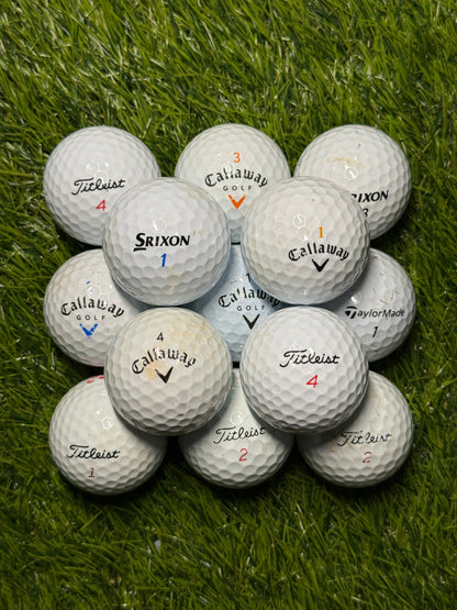 Premium Brand Golf Ball Mix - B Grade