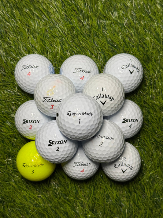 Premium Brand Golf Ball Mix - A Grade