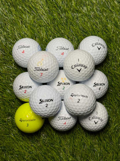Premium Brand Golf Ball Mix - A Grade
