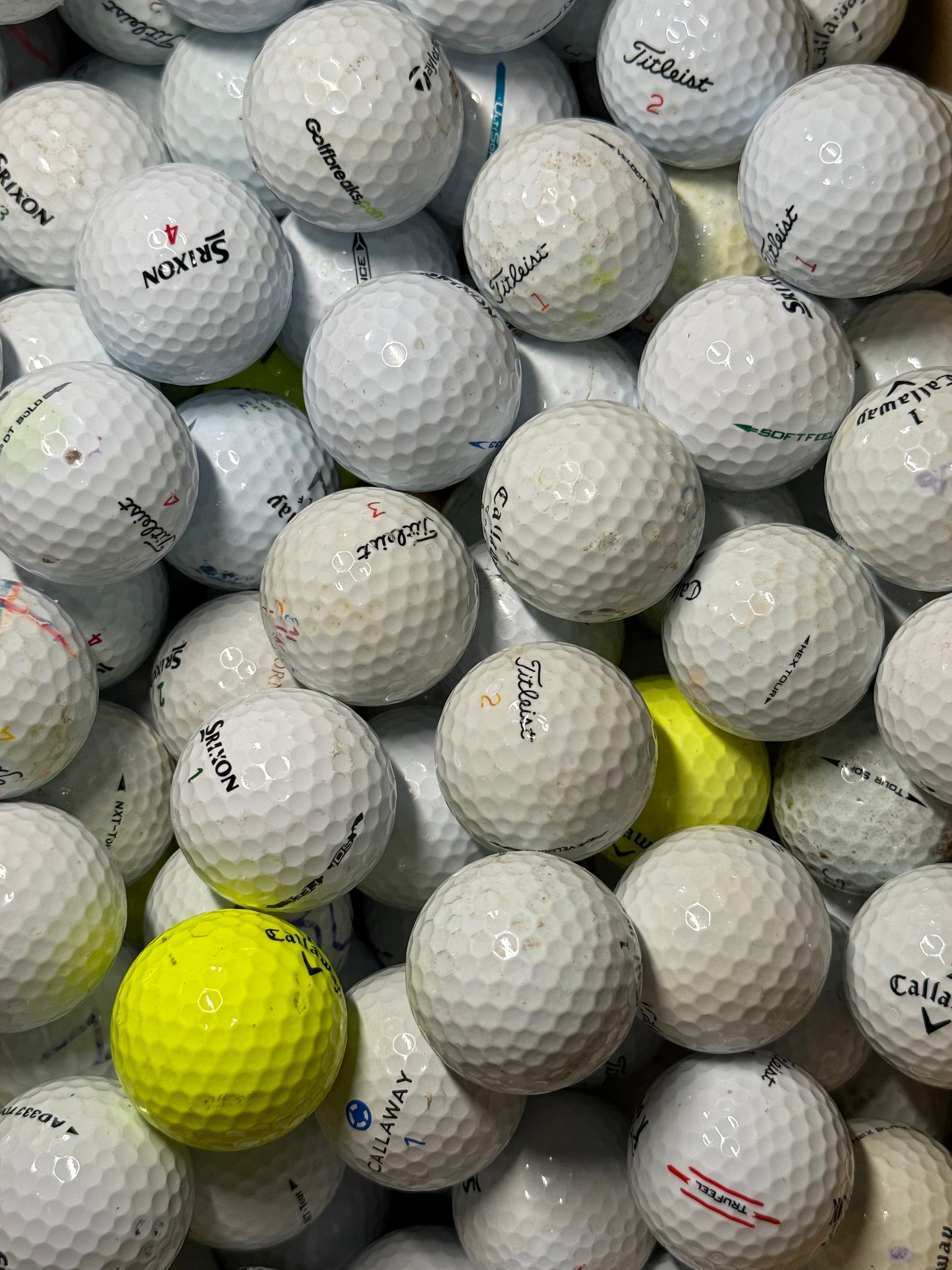 Premium Brand Golf Ball Mix - B Grade