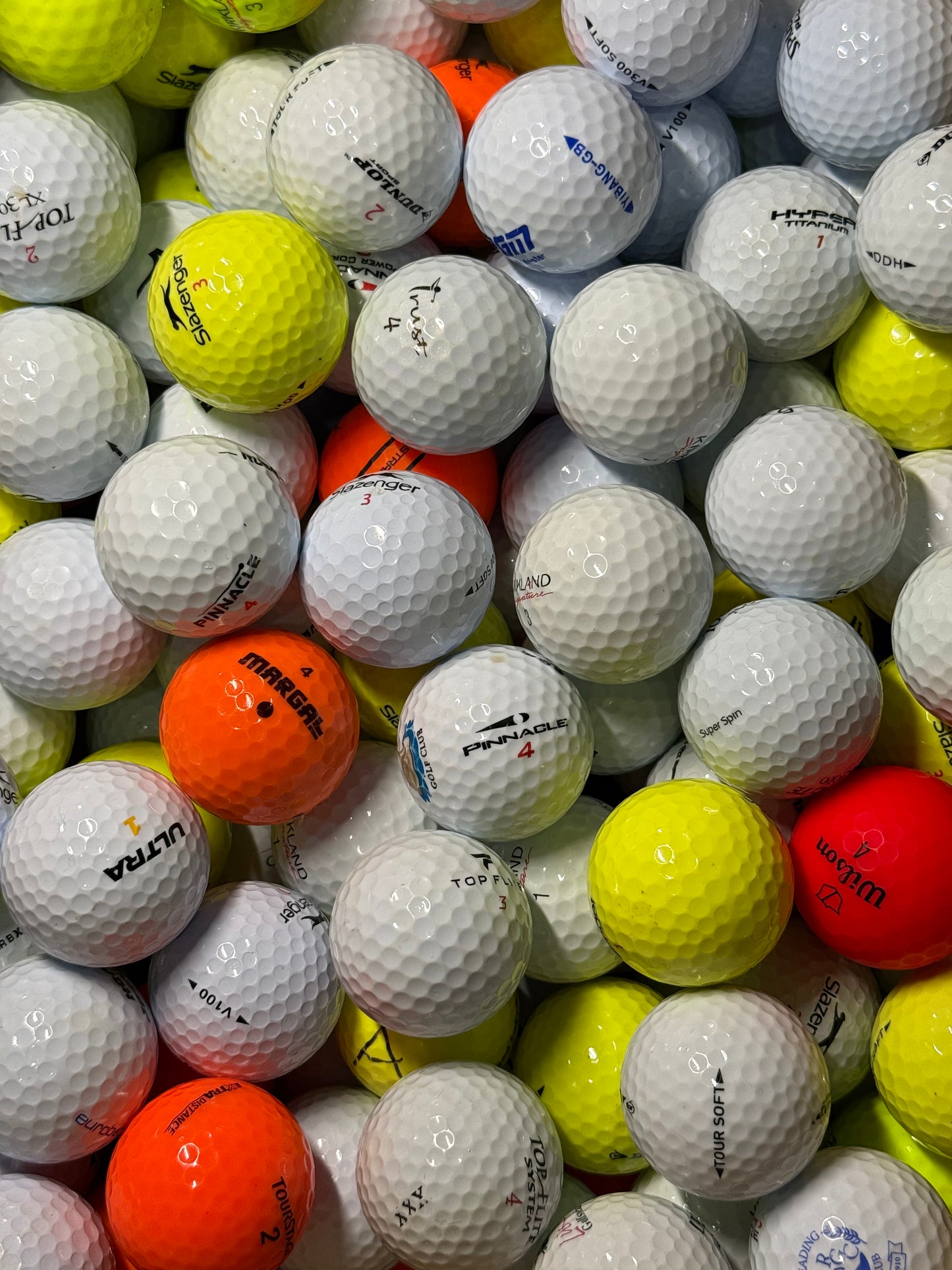 Mixed Non-Premium Brand Golf Balls - A Grade