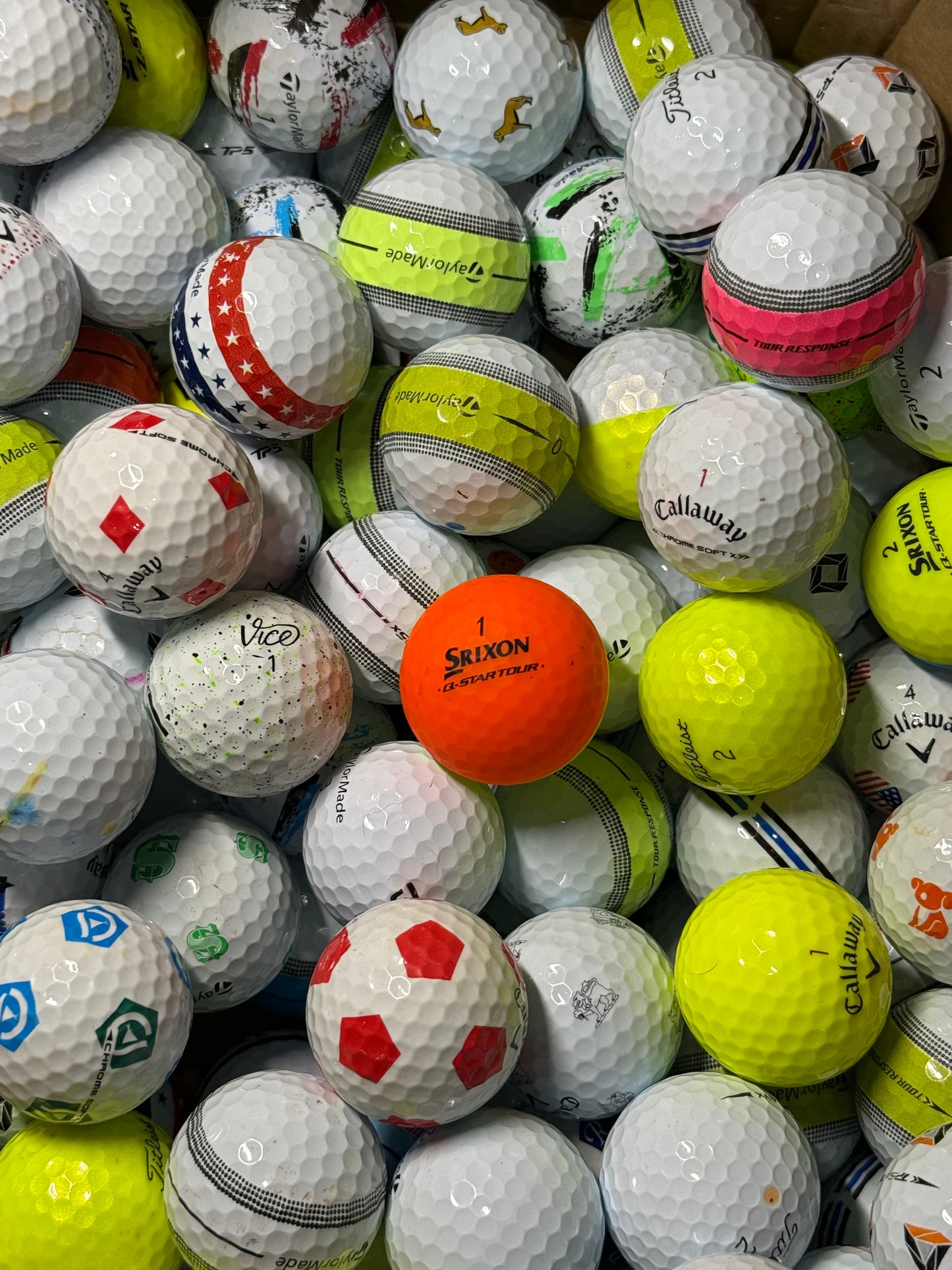 Premium Golf Ball Mix - A/Pearl Grade