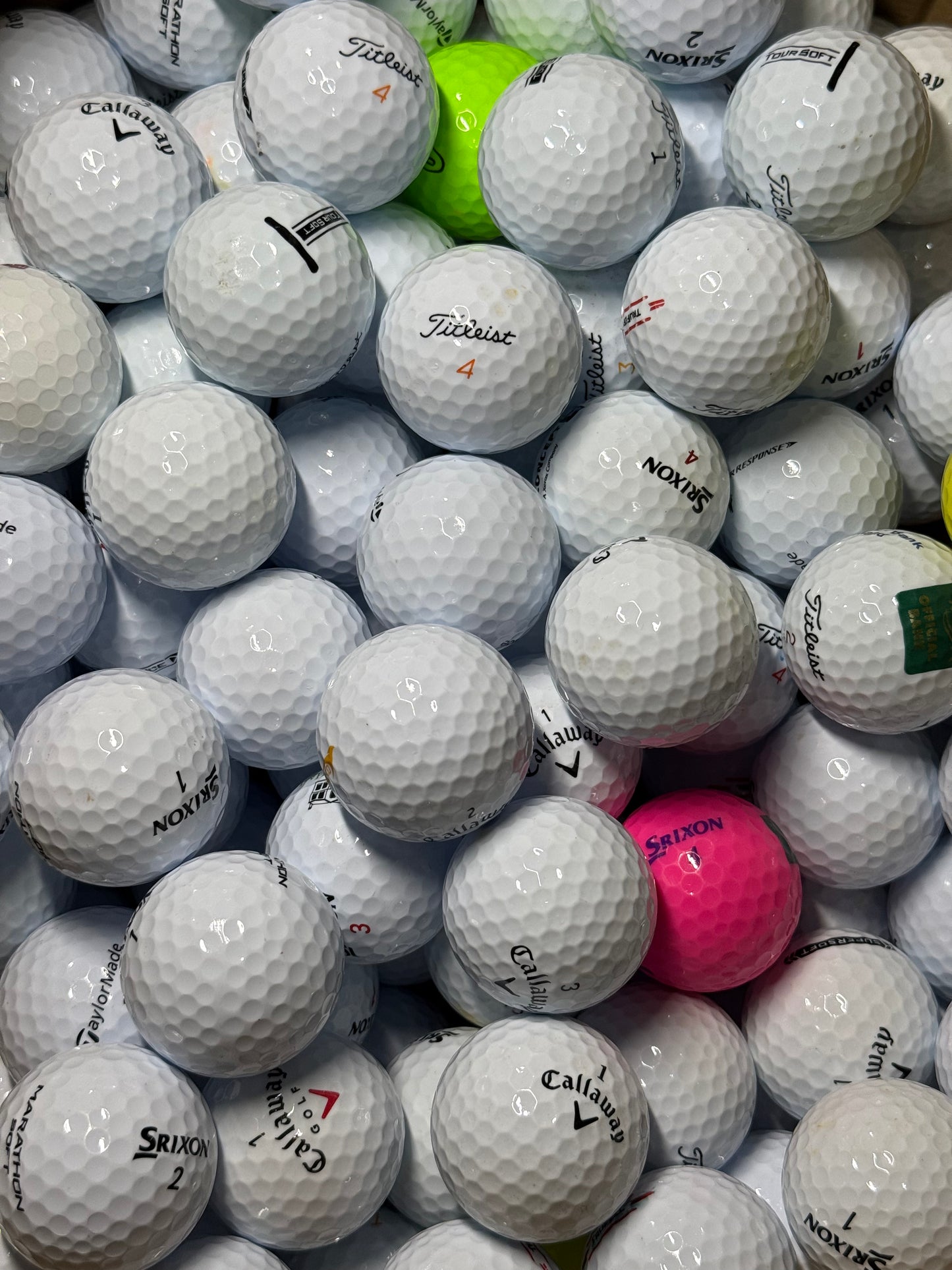Premium Brand Golf Ball Mix - A Grade