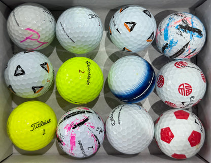 Mixed Premium A-Grade Golf Balls