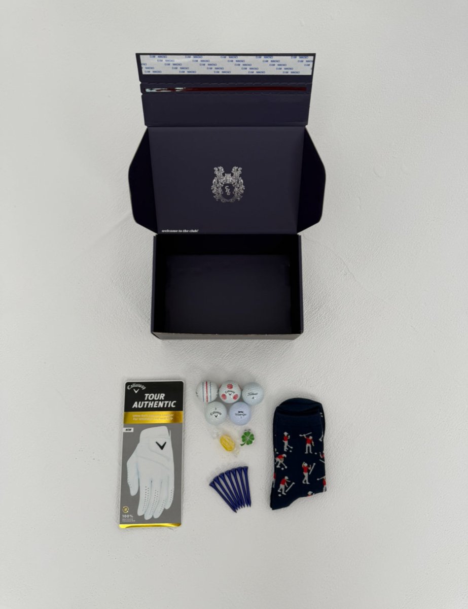 CHG'Members' Golf Gift Boxgolf gift box UK