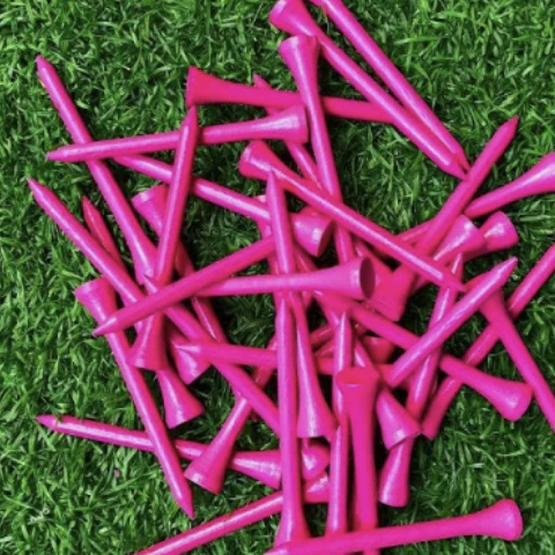 Hot pink tees